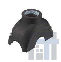 11126001402 Сверхмощные разъемы питания TOP ENTRY HOOD SHELL M32 BLK HOUSING