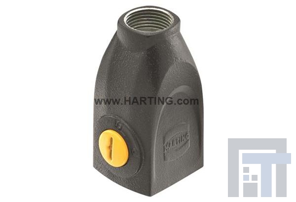 11200031401 Сверхмощные разъемы питания Han-Yellock 10 hood M25 top entry