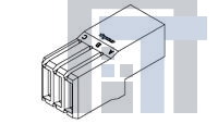 120943-1 Сверхмощные разъемы питания ASSEMBLY, R/A UPM RECPT, 3 POS