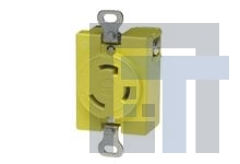 1301490077 Штепсельные вилки и розетки для сетей переменного тока RECEPTACLE L5-30 SNGL CR