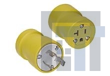 1301510023 Штепсельные вилки и розетки для сетей переменного тока ADAPTER L5-20P TO 5-20R