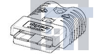 1604037-4 Электропитание платы HOUSING SUB-ASSY 175A GRAY