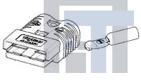 1604043-2 Электропитание платы KIT,175A,2 AWG ORANGE