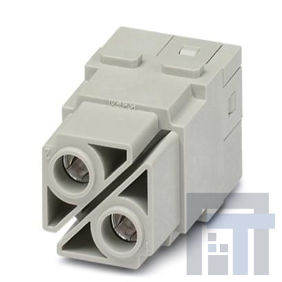 1605001 Сверхмощные разъемы питания Insert Female 2P 100A Axial Screw