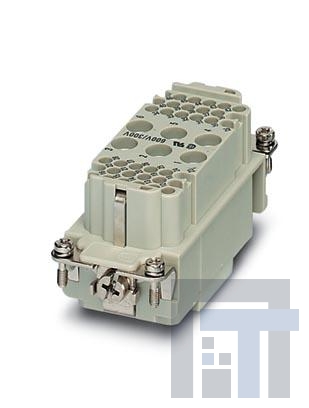 1636389 Сверхмощные разъемы питания Female K6/36 6 Power 36 Control, Crimp