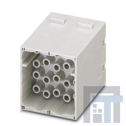 1636923 Сверхмощные разъемы питания Insert Male 20P Crimp