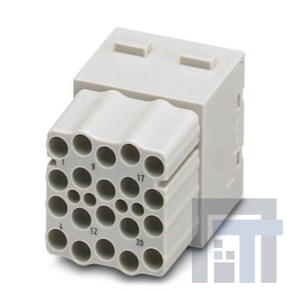 1636936 Сверхмощные разъемы питания Insert Female 20P Crimp
