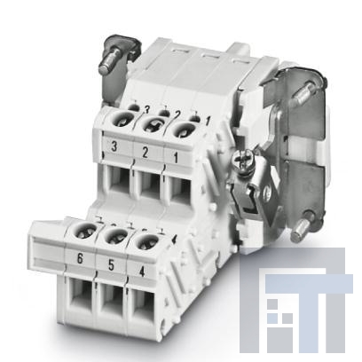 1648018 Сверхмощные разъемы питания HC-B 6-A-UT-PEL-F