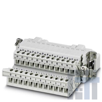 1648060 Сверхмощные разъемы питания HC-B 24-A-UT-PEL-M