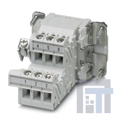 1648066 Сверхмощные разъемы питания HC-B 6-A-UT-PER-F