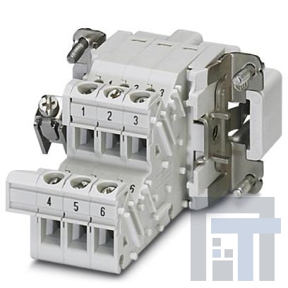 1648072 Сверхмощные разъемы питания HC-B 6-A-UT-PER-M