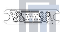 1648110-1 Сверхмощные разъемы питания SA CONN PIN