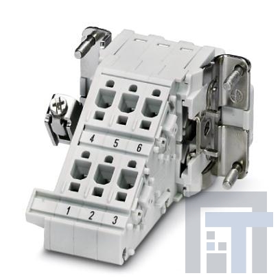 1648377 Сверхмощные разъемы питания HC-B 6-A-DT-PER-F