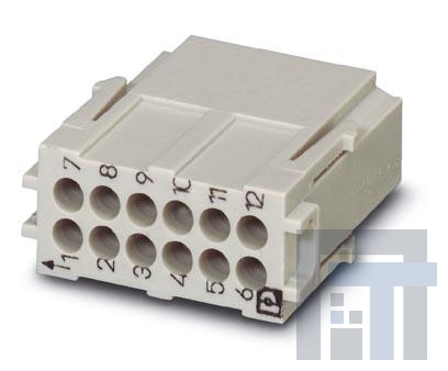 1663310 Сверхмощные разъемы питания Insert Male 12P Crimp