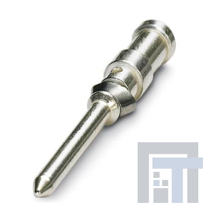 1663381 Сверхмощные разъемы питания Turn 1.6 Crimp Male Diam. 2.5mm Ag