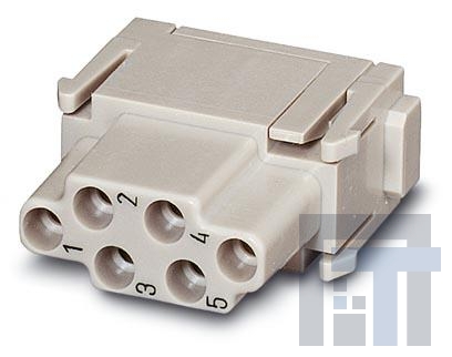1663462 Сверхмощные разъемы питания Insert Female 6P Crimp