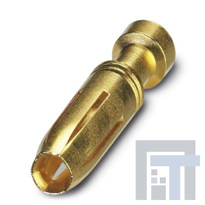 1674820 Сверхмощные разъемы питания Turn 2.5 Crimp Fem Diam. 1.5mm, Au