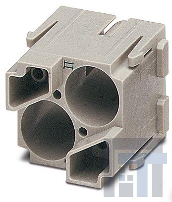 1678567 Сверхмощные разъемы питания EMC Insert Male 2P For HC-M-EMV
