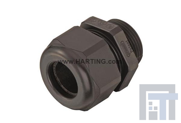 19000005191 Сверхмощные разъемы питания CABLE GLAND M25 9-16MM PLASTIC BLK