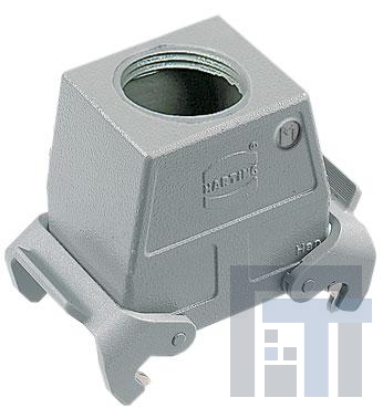 19200320437 Сверхмощные разъемы питания METAL HOOD HAN 32A 2 LVR LCKING