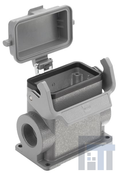 19300107296 Сверхмощные разъемы питания BASE 1 LVR METAL CVR HAN B