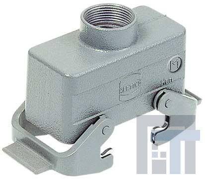 19300161432 Сверхмощные разъемы питания METAL HOOD HAN 16B 2 LVR LCKING