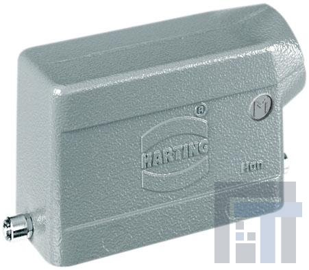 19300161542 Сверхмощные разъемы питания METAL HOOD HAN 16B 1 LVR LCKING