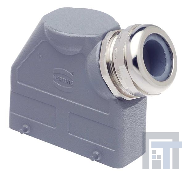19300240529 Сверхмощные разъемы питания METAL HOOD HAN 24B 2 LEVER LCK