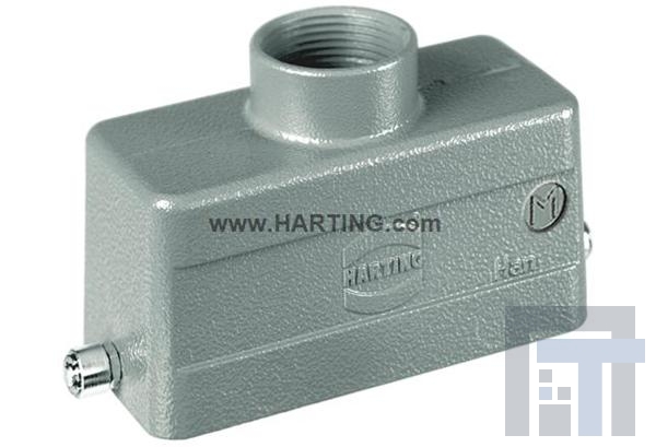 19302241442 Сверхмощные разъемы питания Han 24B Hood Top Entry M32