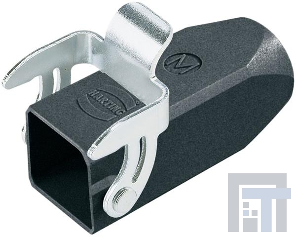 19370031750 Сверхмощные разъемы питания CABLE TO CABLE HOOD HAN 3A METAL