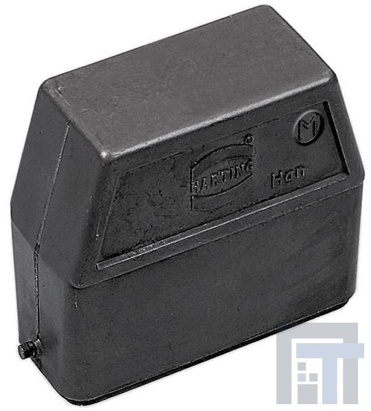 19370150546 Сверхмощные разъемы питания METAL HOOD HAN 10B 1 LVR LCKING