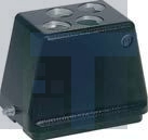 19370480401 Сверхмощные разъемы питания METAL HOOD HAN 48B 1 LVR LCKING