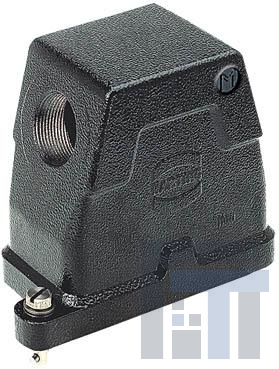 19400100501 Сверхмощные разъемы питания METAL HOOD HAN 10B TOGGLE LCK