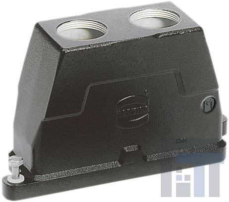 19400240433 Сверхмощные разъемы питания METAL HOOD HAN 24B SCW LCKING