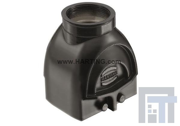 19410060422 Сверхмощные разъемы питания Han-Eco 6B Hood Top Entry M32-No
