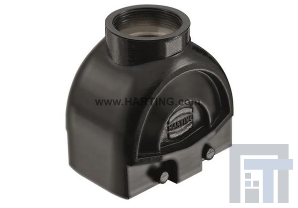 19410100422 Сверхмощные разъемы питания Han-Eco 10B Hood Top Entry M32-No
