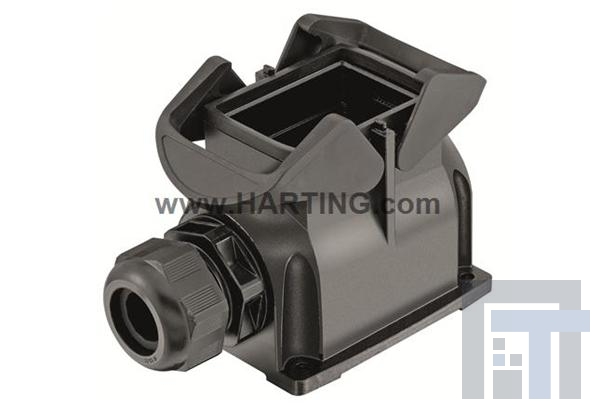 19411060232 Сверхмощные разъемы питания HAN-ECO 06B SURFACE MOUNT HOUSING 1xM32