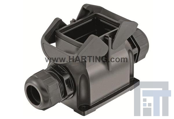 19411060272 Сверхмощные разъемы питания HAN-ECO 06B SURFACE MOUNT HOUSING 2xM32