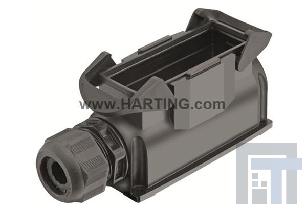 19411240233 Сверхмощные разъемы питания HAN-ECO 24B SURFACE MOUNT HOUSING 1x M40