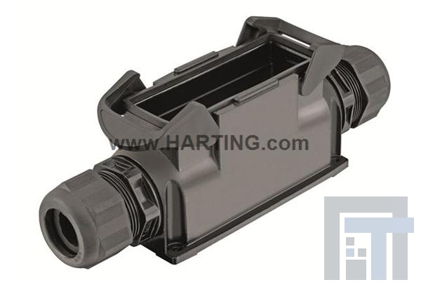 19411240273 Сверхмощные разъемы питания HAN-ECO 24B SURFACE MOUNT HOUSING 2x M40