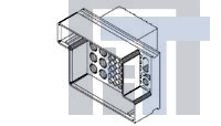 194243-1 Сверхмощные разъемы питания AMPOWER HOUSING,RCPT 43 POS