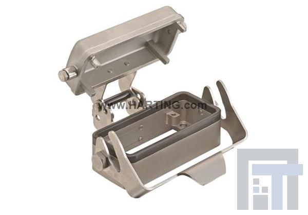 19443100303 Сверхмощные разъемы питания INOX bulkhead hsng w/ hinged cover