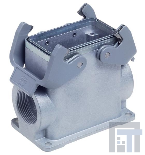19628101271 Сверхмощные разъемы питания SURFACE MOUNTING HSG HAN 10B 2 SIDE ENTRY