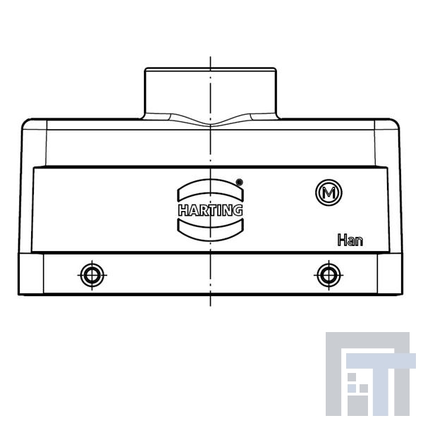 19628241422 Сверхмощные разъемы питания METAL HOOD HAN 24B 2 LVR LCKING