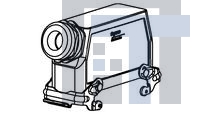 2-1102562-6 Сверхмощные разъемы питания Size 6 Hood PG21 Lock Clip Side Entry