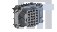 2-1103202-3 Сверхмощные разъемы питания SKT INSERT 24+PE HN.2D.24 SIZE 4