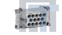 2-1104026-3 Сверхмощные разъемы питания Size 4 14P 400V 16A Socket Inset