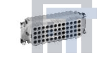 2-1104038-3 Сверхмощные разъемы питания Size 8 48P 400V 16A Socket Inset