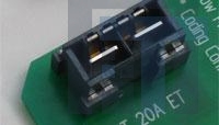 2042274-2 Электропитание платы 2P PIN POWER BUS BAR VERT RAPID LOCK BLK