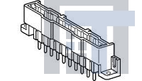 207583-7 Электропитание платы 6P PIN HEADER GOLD METRIMATE